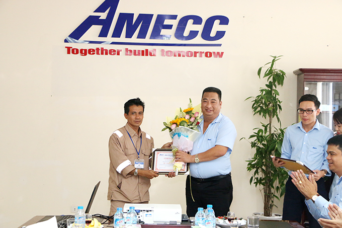 AMECC TỔNG KẾT KHÓA ĐÀO TẠO ĐỢT 2 CHO NHÀ MÁY KẾT CẤU THÉP TẠI MYANMAR