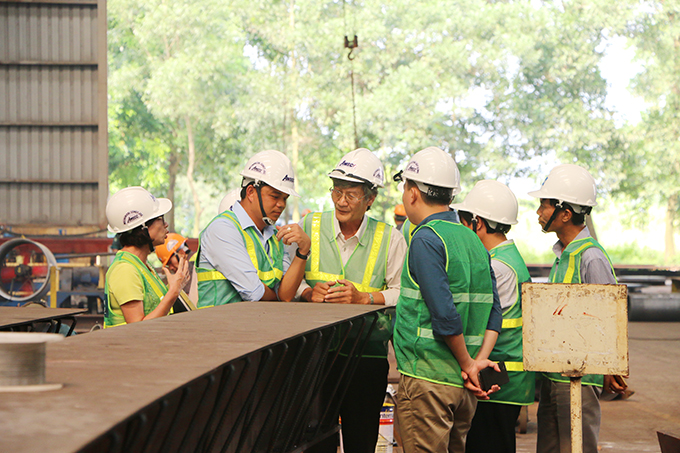 AMECC STARTS THE SECOND TRAINING COURSE FOR THE STEEL STRUCTURE MANUFACTURE WORKSHOP IN MYANMAR